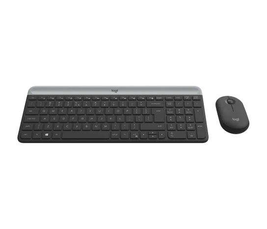 LOGITECH MK470 SLIM WIRELESS COMBO GRAPHITE