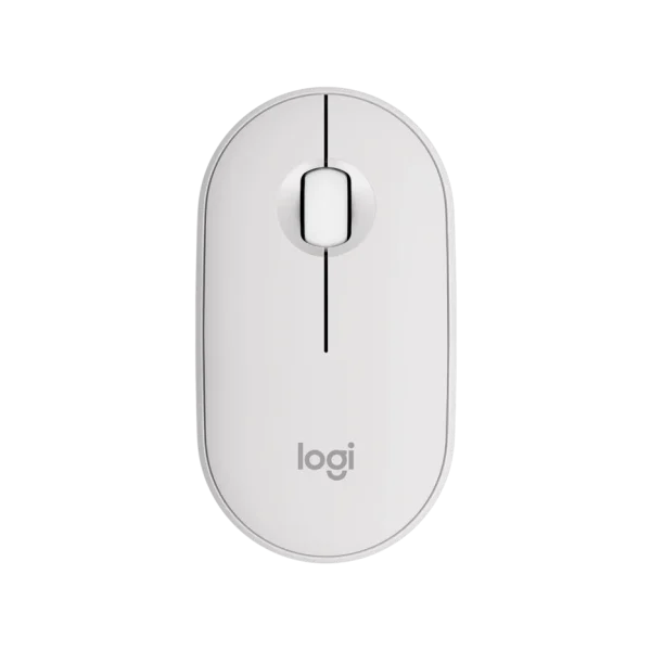 LOGITECH M350S PEBBLE MOUSE2 THE STUDIO SERIES (TONAL WHITE)